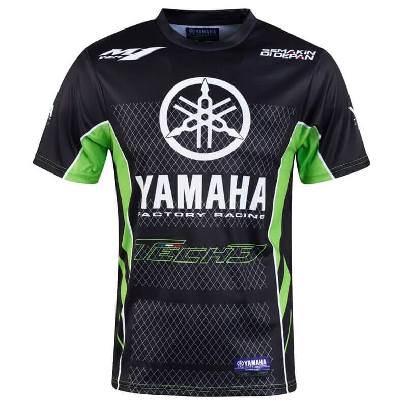 Yamaha Factory Racing T-Shirt Black and Green