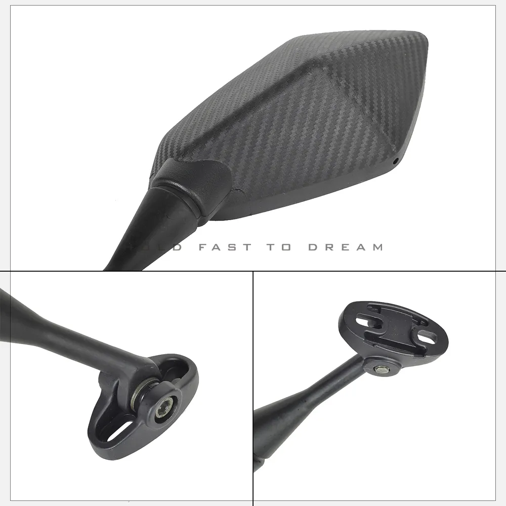 Universal Rear View Mirrors Carbon Fiber - Image 5