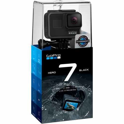 GoPro HERO7 Black Action Camera with Kit Bundle With 64k memory