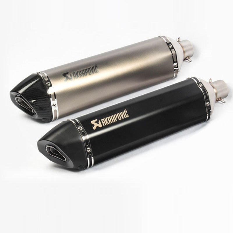 Akrapovic Laser Exhaust Muffler Carbon Fiber - Aliwheels