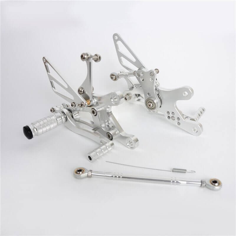 Footrests For Yamaha YZF-R6 Silver