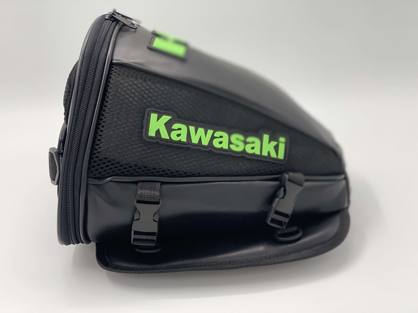 taxa kanal Premier Black Leather Seat Bag For Kawasaki - Aliwheels