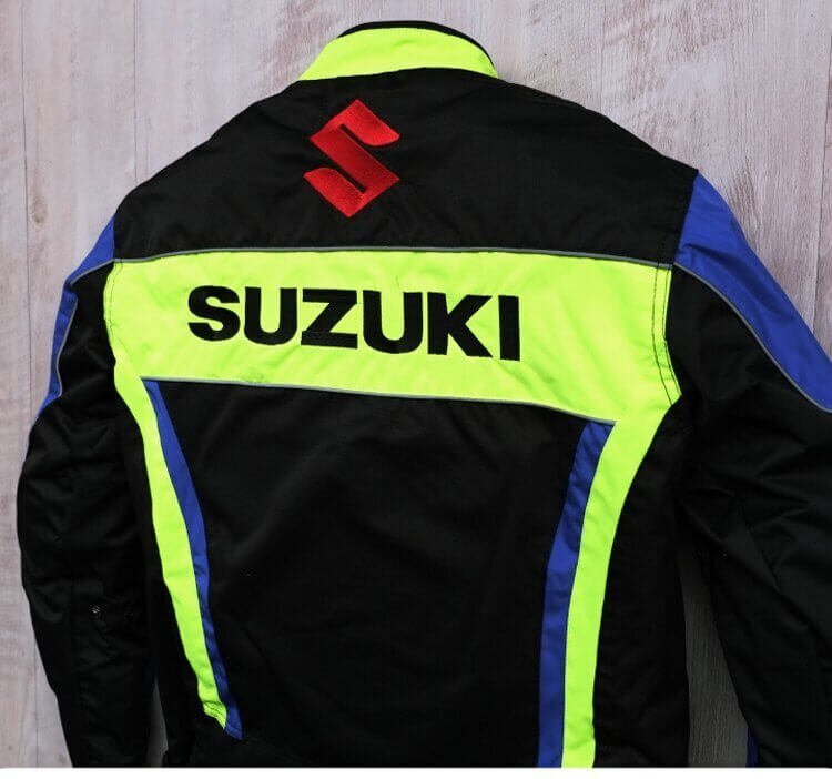 Suzuki Reflective Racing Jacket Black 