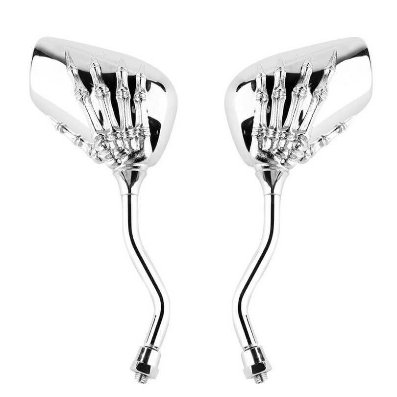 Skull Style Rearview Mirrors
