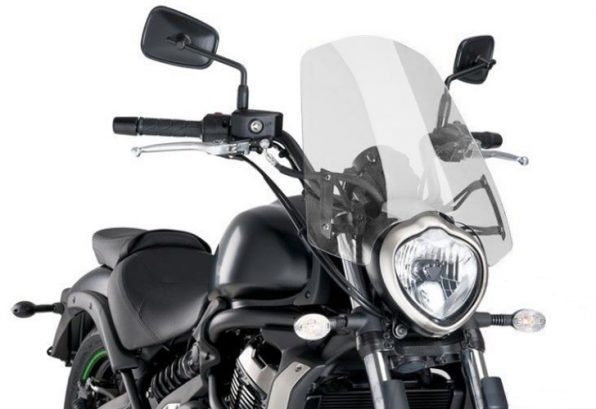 Windshield Screen w/ Bracket For Kawasaki Vulcan S EN 650 2015-2018
