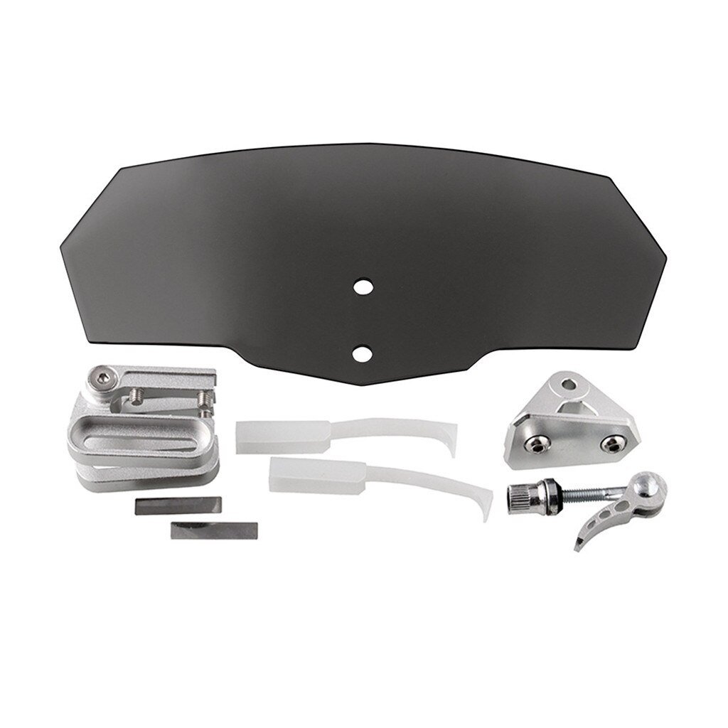 Windshield Adjustable Spoiler Black