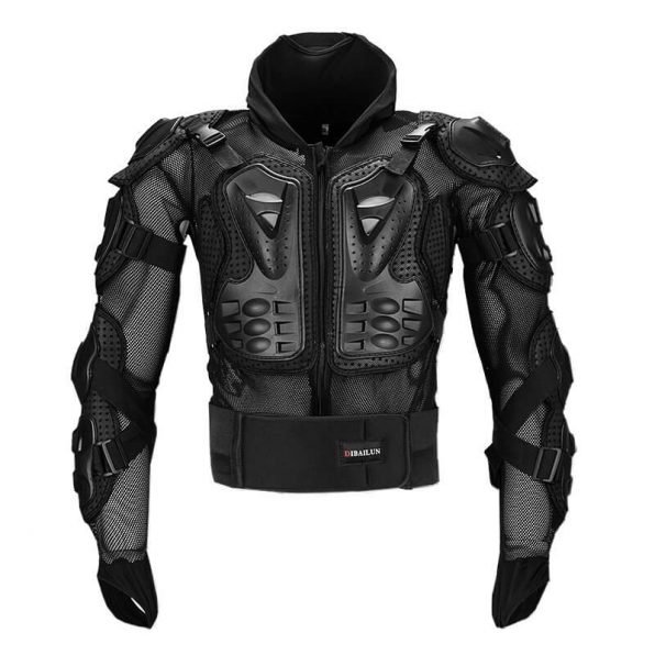 Motorcycle Reflective Armor Jackets Black