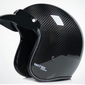 Black Vintage Electric Helmet