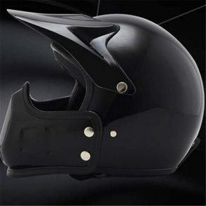 Motorcycle Retro Helmet with Riding Mask