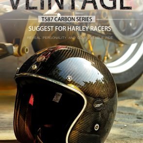 Motorcycle Open Face Vintage Helmet