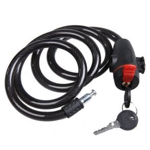 Anti Theft Bike Coil Cable Lock