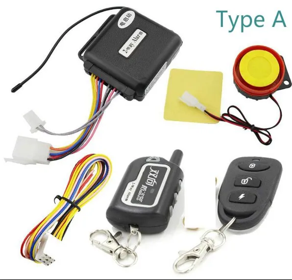 Universal Two Way Motorcycle Alarm System Suitable For Any 12V Motorcycle