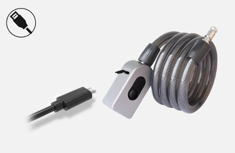 Smart Fingerprint Bike Lock Waterproof