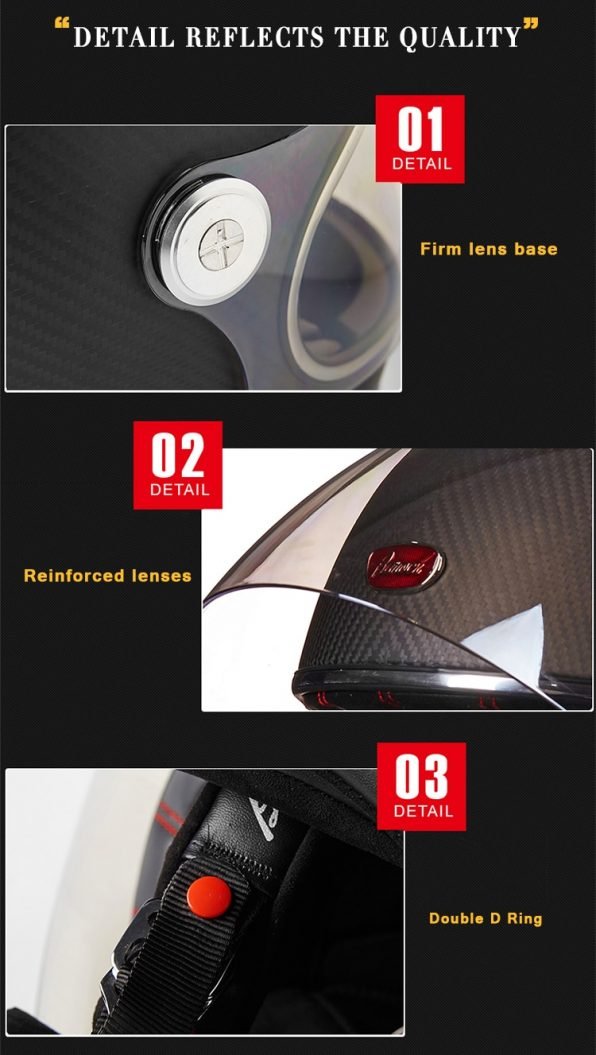 Full Face Carbon Fiber Helmet