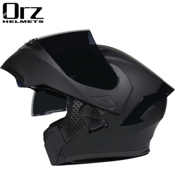 Blue Flip up Riding Helmet