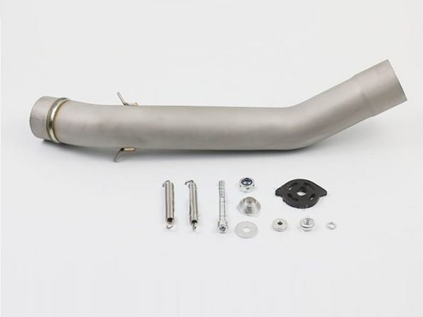 Motorcycle Exhaust For kawasaki Z750 Z800 Z 750 Z 800 middle pipe Connect Pipe Muffler