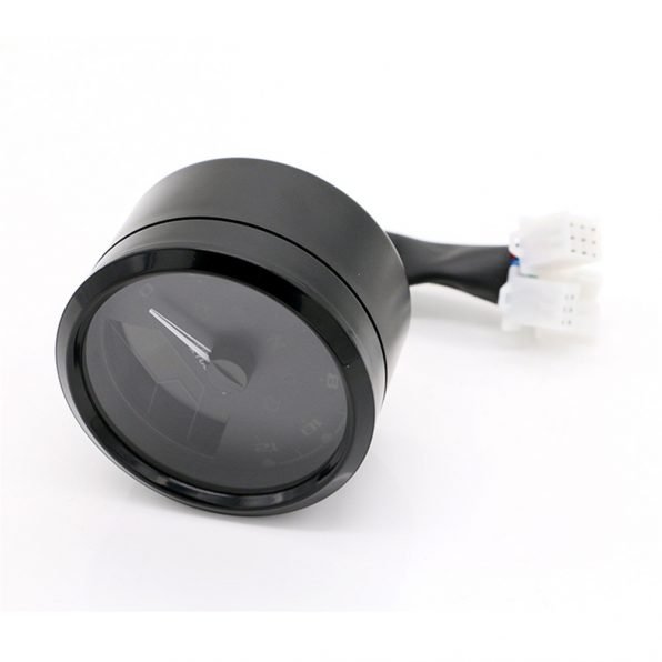 Universal Digital Motorcycle LCD Screen Speedometer Gauge Dual Speed