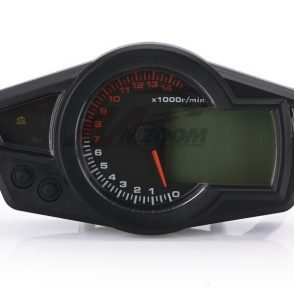 LCD Back light Speedometer Digital Fit for 2&4 Cylinders