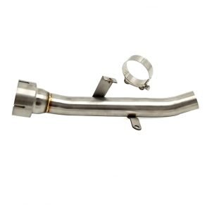 Motorcycle GSX S1000F Stainless Steel Decat Race Eliminator Exhaust Link Pipe For Suzuki 2015 - 2018
