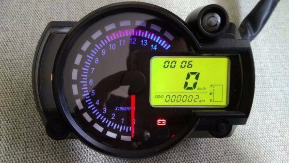 RX2N similar LCD digital Motorcycle odometer MAX 299KM/H