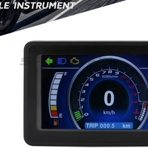 Motorcycle Universal 1,2,4 Cylinder tachometer rpm led Display TFT signal