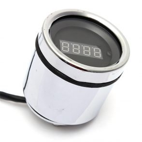 Motorcycle Red LED Light Digital Tachometer