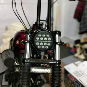 Motorcycle Harley Sportster Iron 883 Headlight