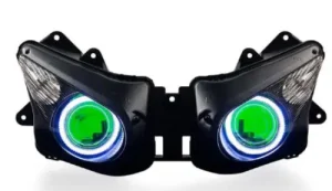 Kawasaki Ninja ZX-10R Headlight 2006–2007 Green Demon Eye