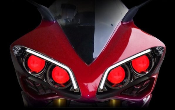 Angel eyes Headlight for Yamaha YZF R1
