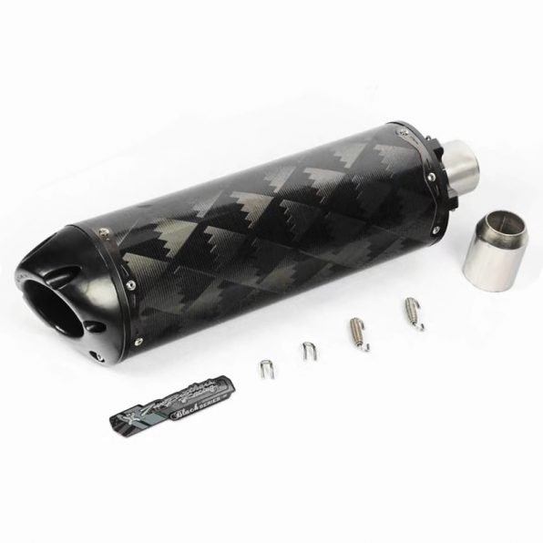 Universal Motorcycle Exhaust Pipe  CNC Muffler ESCAPE Moto For suzuki ltz 400