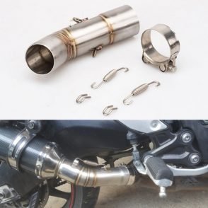 Motorcycle Exhaust Muffler stainless steel Pipe for FZ8 link pipe FZ800