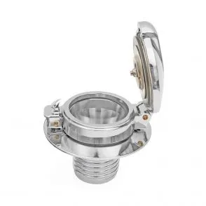 Gas Silver Tank Cap For BMW R45