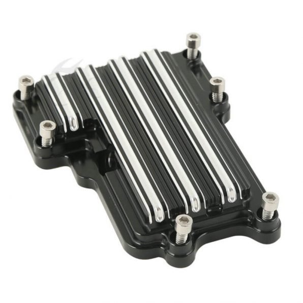 Transmission Cover For Harley Softail 07-17 Black