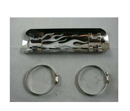 Yamaha VStar Exhaust Cover back side
