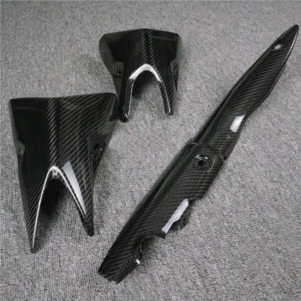 Kawasaki Z1000 14-20 Exhaust Cover Black