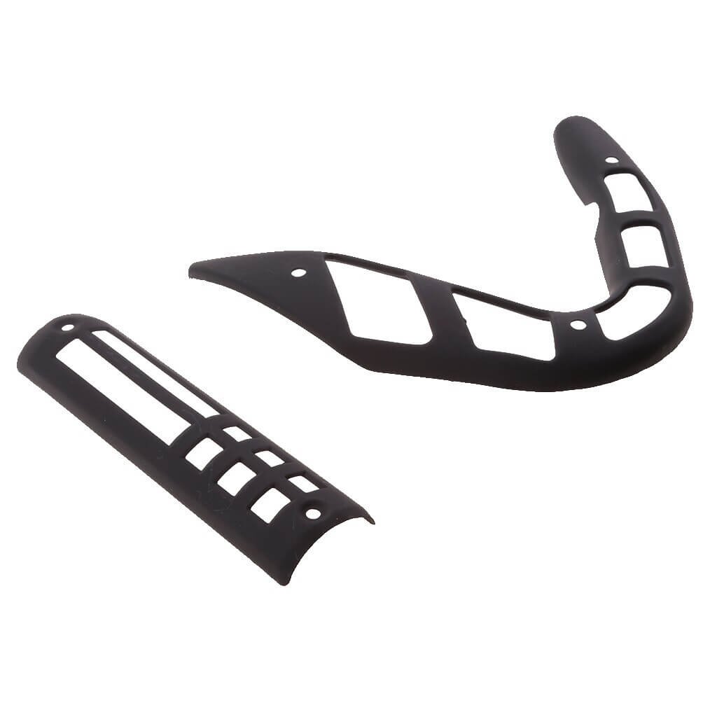 Exhaust Cover For Yamaha Black