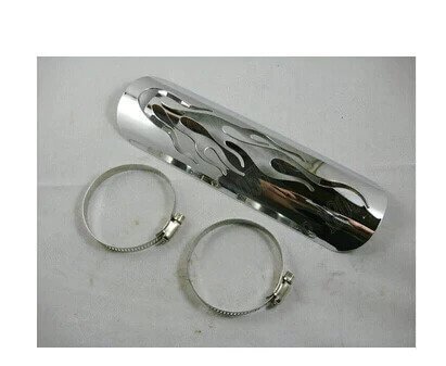 Yamaha VStar Exhaust Cover Front side