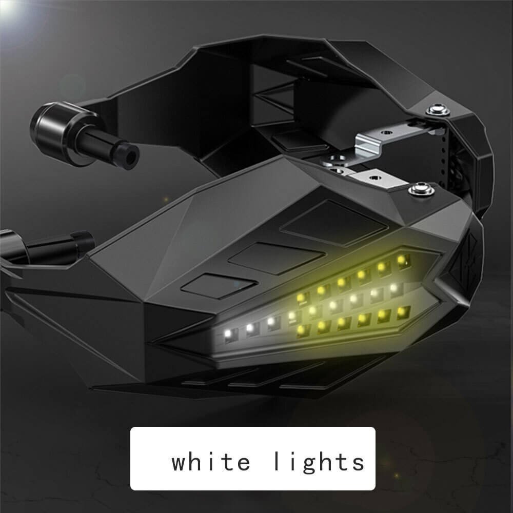 Motorcycle Hand Guard white