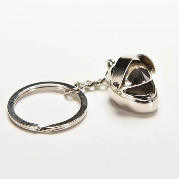 Motorcycle 3D Helmet Keychain