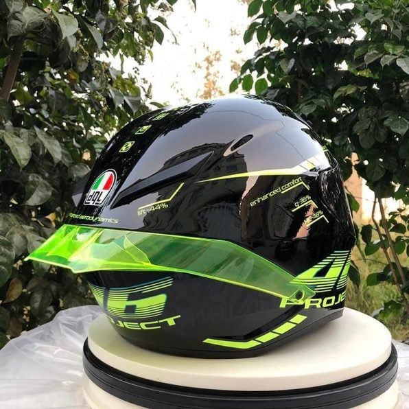 Helmet Neon Project 46 Side View