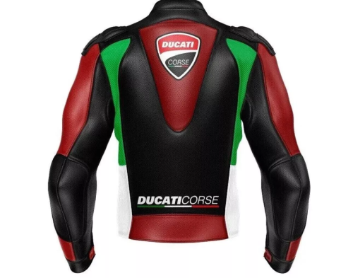 Ducati Biker Corse Leather Jacket