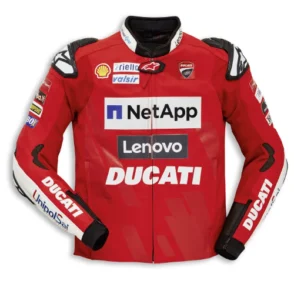 Ducati Motorcycle Racing Leather Jacket
