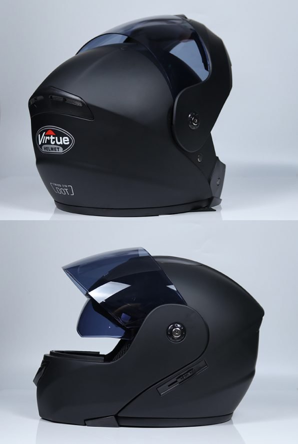 Dual lens Modular Racing Helmet