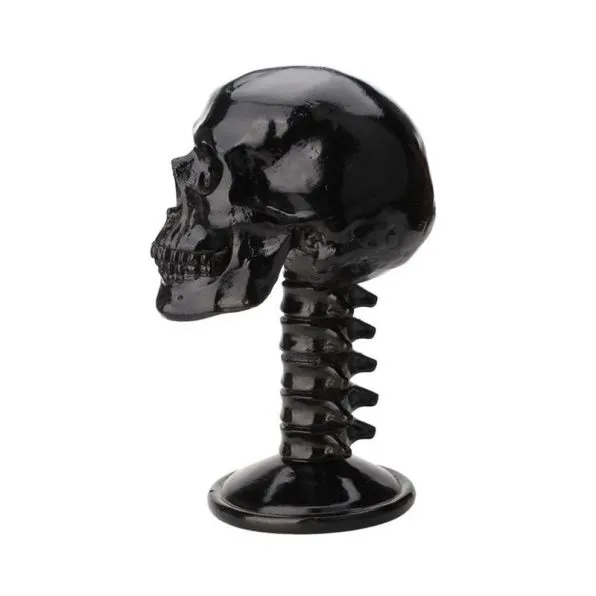 Motorcycle Helmet Holder Skull Stand