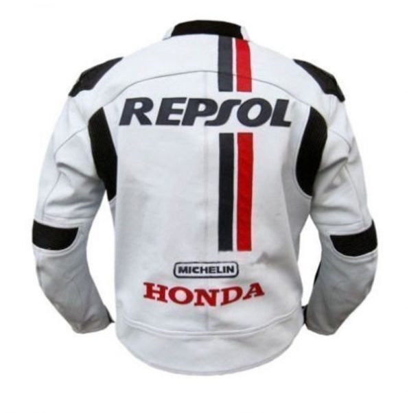 Motorcycle Honda Repsol Jacket black and white