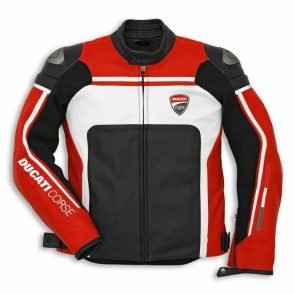 Red and White Ducati Racing Jacket