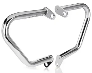 Triumph Speedmaster 1200 Crash Protectors 2018–2023 Silver