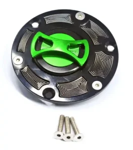 Triumph TT 600 Gas Tank Cap 2000–2003 Green