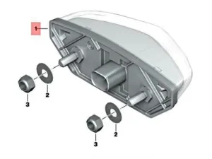 BMW G450 X Tail light 2007-2011