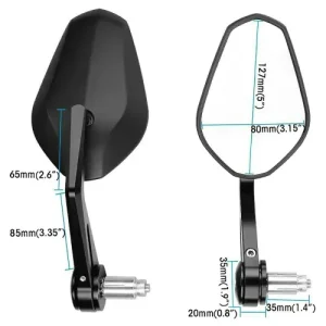 Ducati Monster 1200S Mirrors 2014-2020